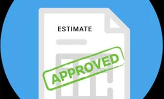 Estimate and approval