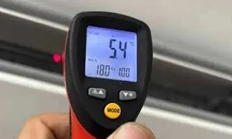 temperature and cooling performance check