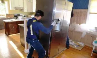 LG fridge installation & re-installation