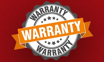 Warranty on service and replaced spare parts