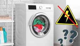 Complete power failure with important laundry pending