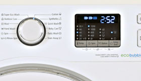 Control board spin cycle programming