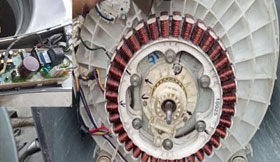 Direct Drive motor repairs with specialized tools
