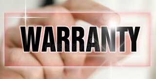 30 to 90 days service warranty