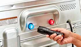 Parts tested before installation