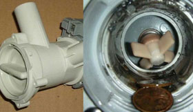 Pump impeller inspection