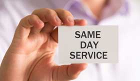 Same-Day Service