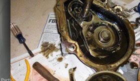 Transmission inspection and servicing