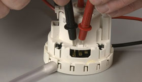 Water level sensor recalibration