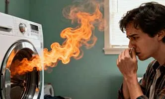 Burning smell, electrical short, or tripping MCB