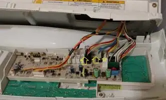 Control panel or electronic board