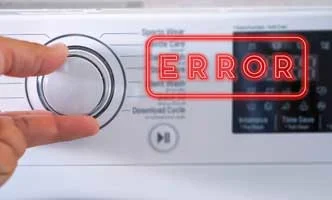 Error codes on LG display panel