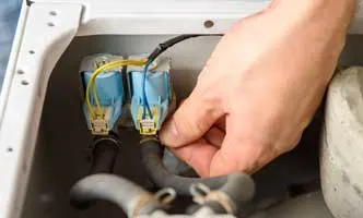 Inlet valve, outlet pipe, and hose replacement