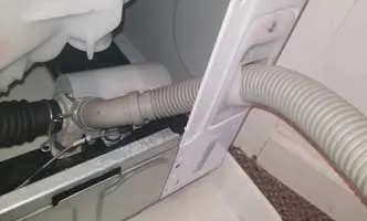 Water leaking near tap connection or outlet hose